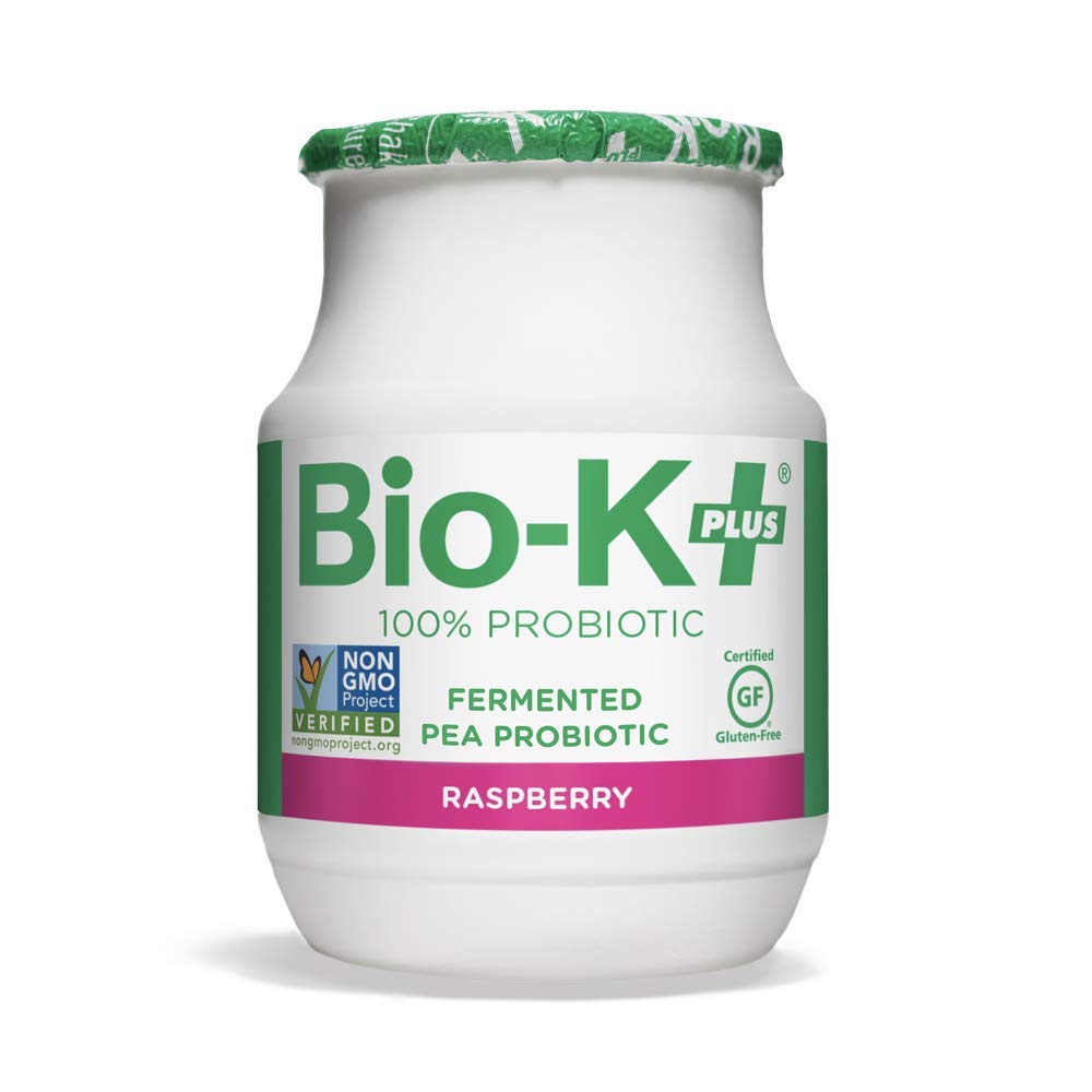 Bio- K Plus Raspberry Organik Fermentasi Pea Probiotic 6 Pack, 3.5 Fz