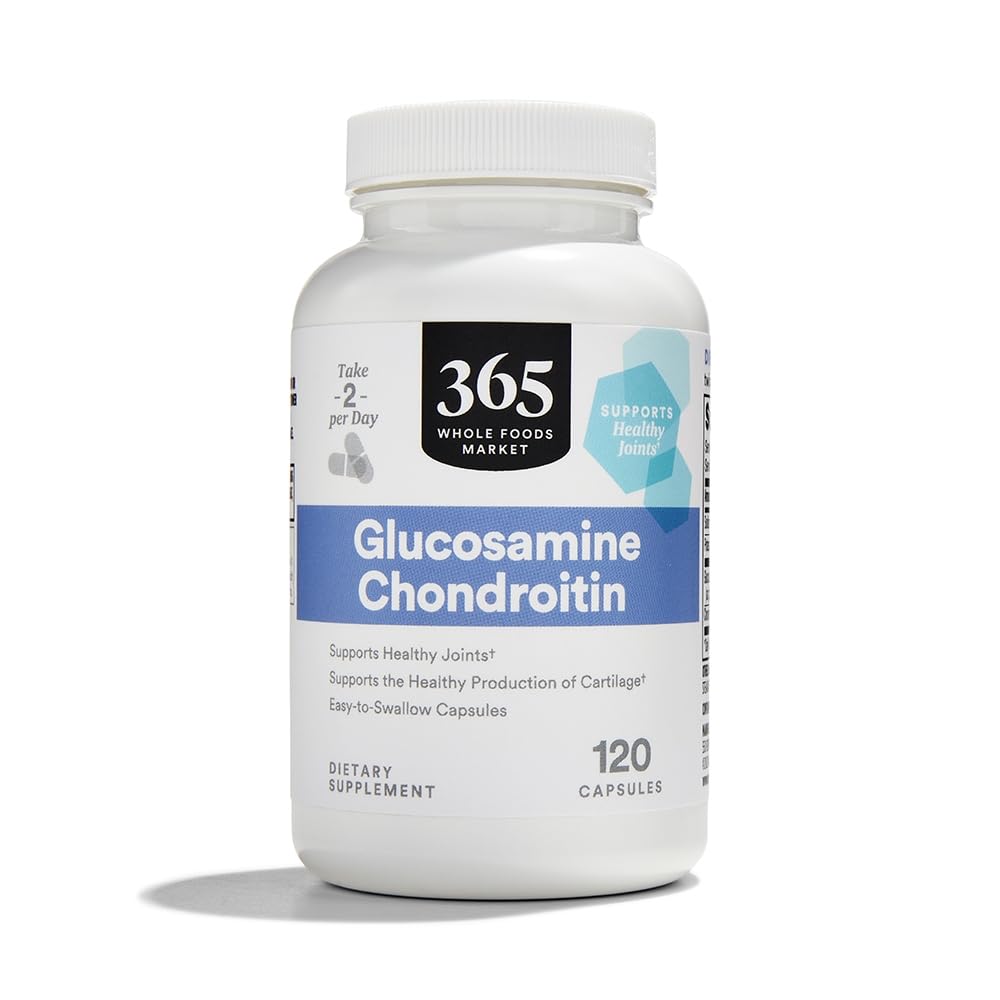 365 oleh Whole Foods Market, Glucosamin Chondroitin, 120 Capsules
