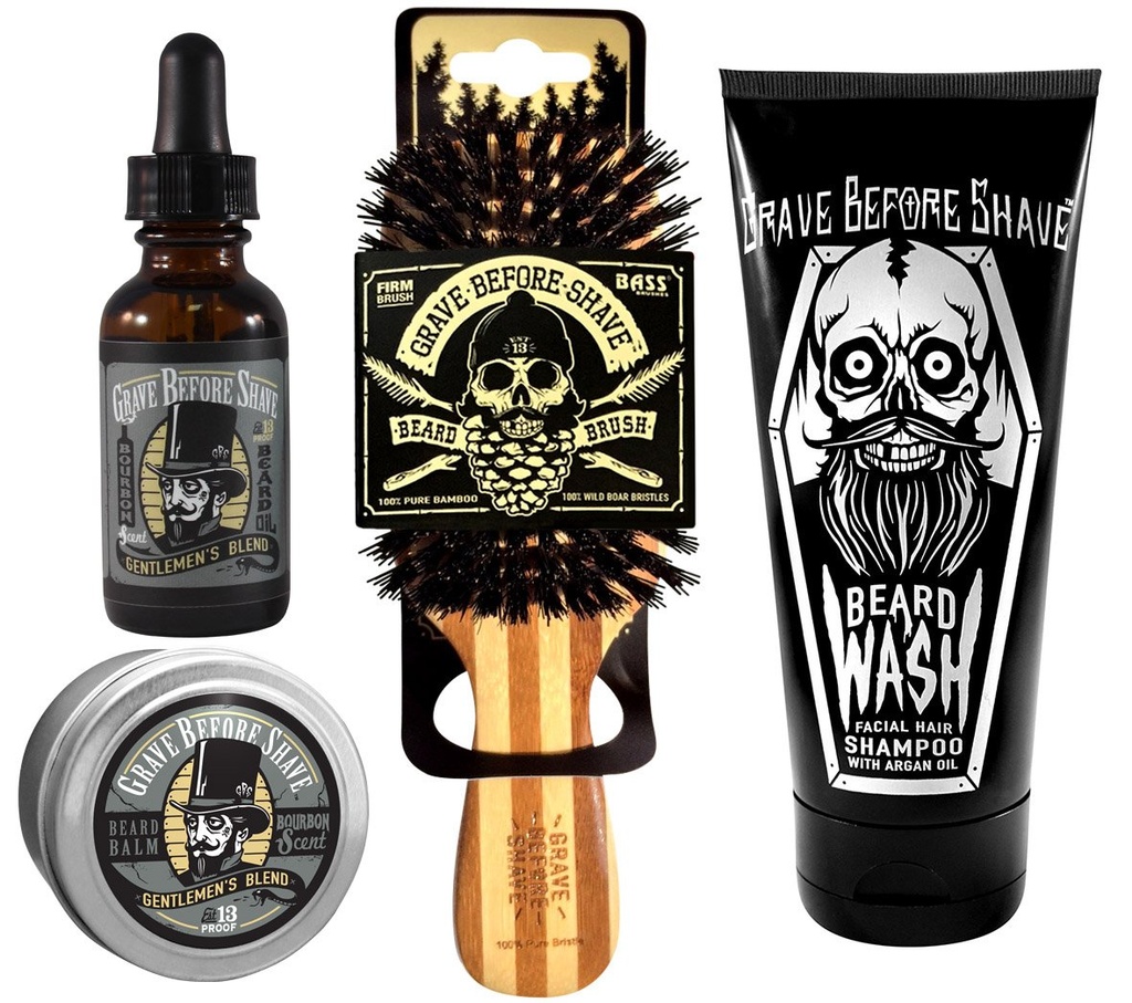 Grave Before Shave ™ Beard Care Pack (Gentleman 's Blend)