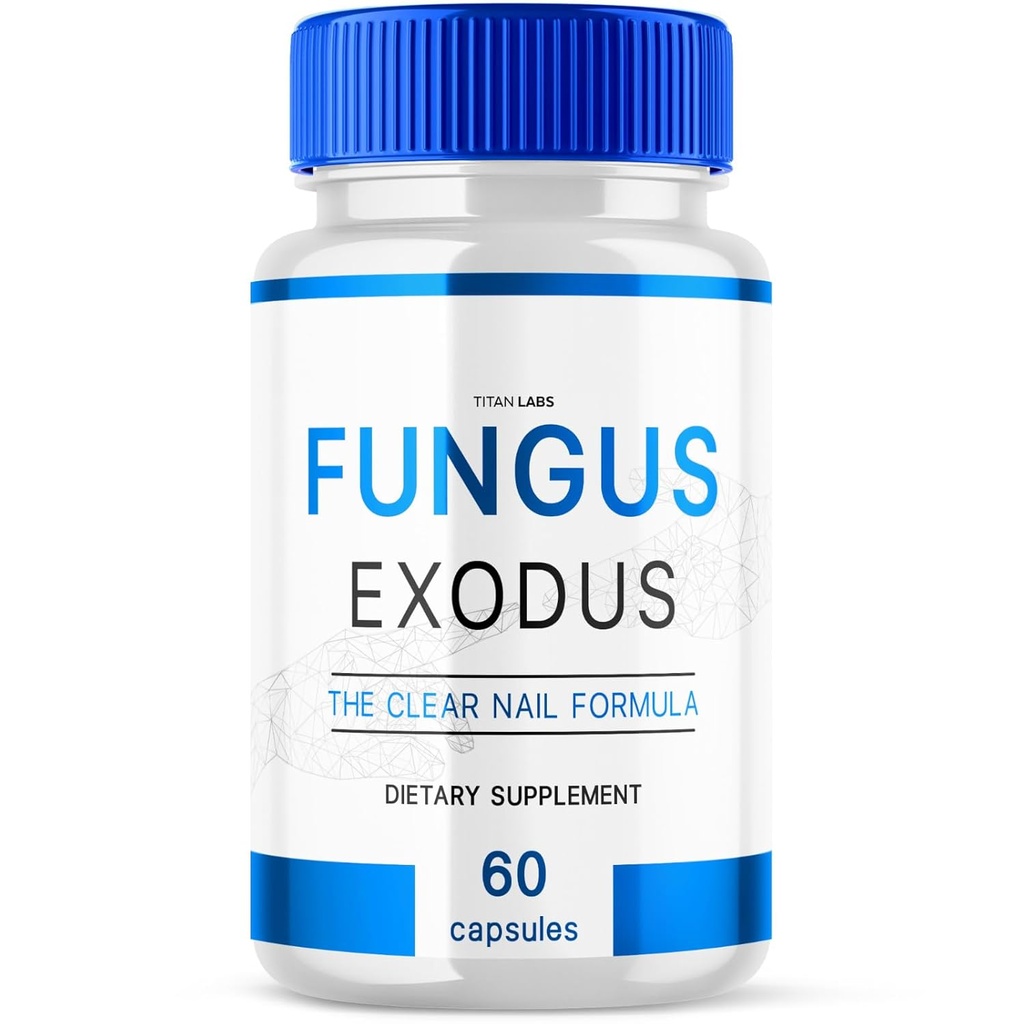 Fungus Exodus The Clear Nail Formula Pil, Fungus Nails Probiotic 60 Counts