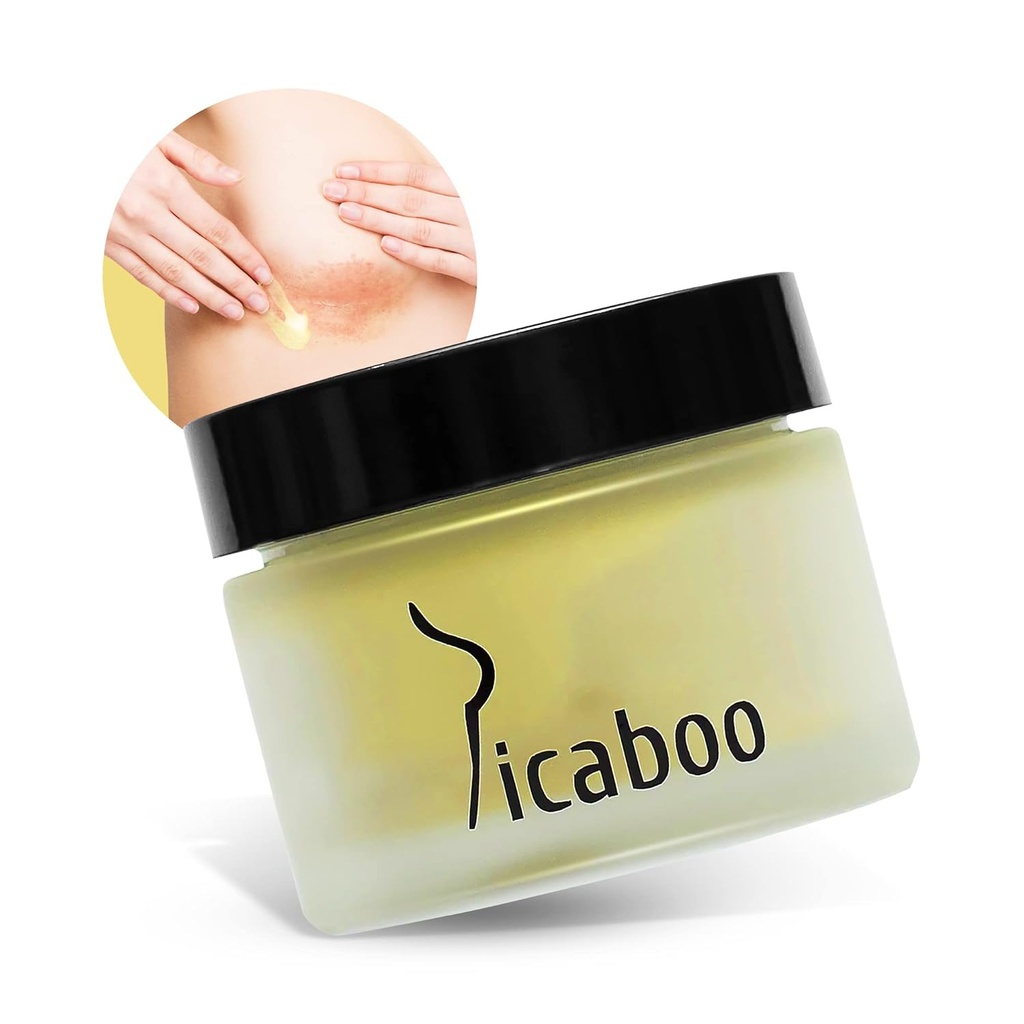 Under Breast and Cleavage Rash Cream, Breast Chafing, Itch Relief, Chafing Relief, Matcha Green Tea and Pure Estial Oils, 1 oz.