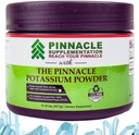 Pinnacle Potrate Powder, Powder Powder Powder Powder Powlement Poxeral, Keto Electrolite Pounder, Pasokan Hidration and Leg Cramps, 100% Pure, No Fillers, No Addlicity (437 g)