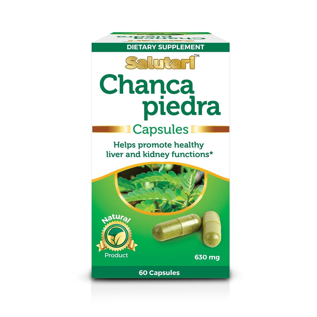 Salutari Chanca Piedra Stone Breaker, 60 Vegetarian Capsules