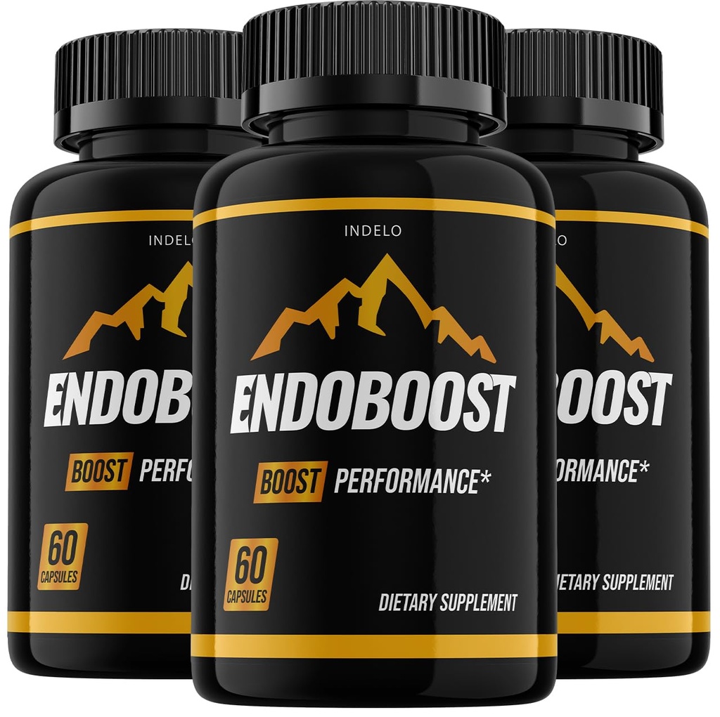 Endo Boost Advanced Performance Suplemen, Performance Endobost Review (3 Pack - 180 Kapsul)