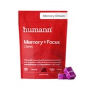 Suplemen Otak SuperBeets untuk Memory and Focus Chews, Serambi Mental, Secara klinis Mempelajari Nootropics, Suplemen Reveratrol Ditambah Beet Root Powder, Flavor Blueberry Pwates, 30 Count