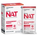 PRlVIT OS NAT Strawberry Peach Keto Suplemen - Caffeine Bebas - untuk Pria dan Wanita (20 Cacah)