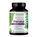 Emerald Labs Prenatal 1-Daily Multi - Prenatal Multivitamin dengan Methylated Faxed, Iron, Whole-Food Blend & More-Soy- Free-30 Vegetable Capsules