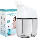 Sistem Irigasi Nasal, Layanan Nasal, Sinus Rinse Machine, Nasal Rinse Machine, Nasal Cleaner dengan Auto Waste Collection Fungsi untuk Sinus, Runny Nose, Nasal Consultion Grey