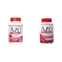 AZO Cranberry Urinary Tract Health Sufgels & Gummies, 1 Softgel / Gummy = 1 Glass Cranberry Juice, Sugar Free, Non-GMO, 100 Softgels & 72 Gummies