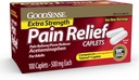 GoodSense Ekstra Kekuatan Relief-Acetaminophen Caplets 500 mg-Headache, Muscle Ache, Arthritis Relief, 100 Count