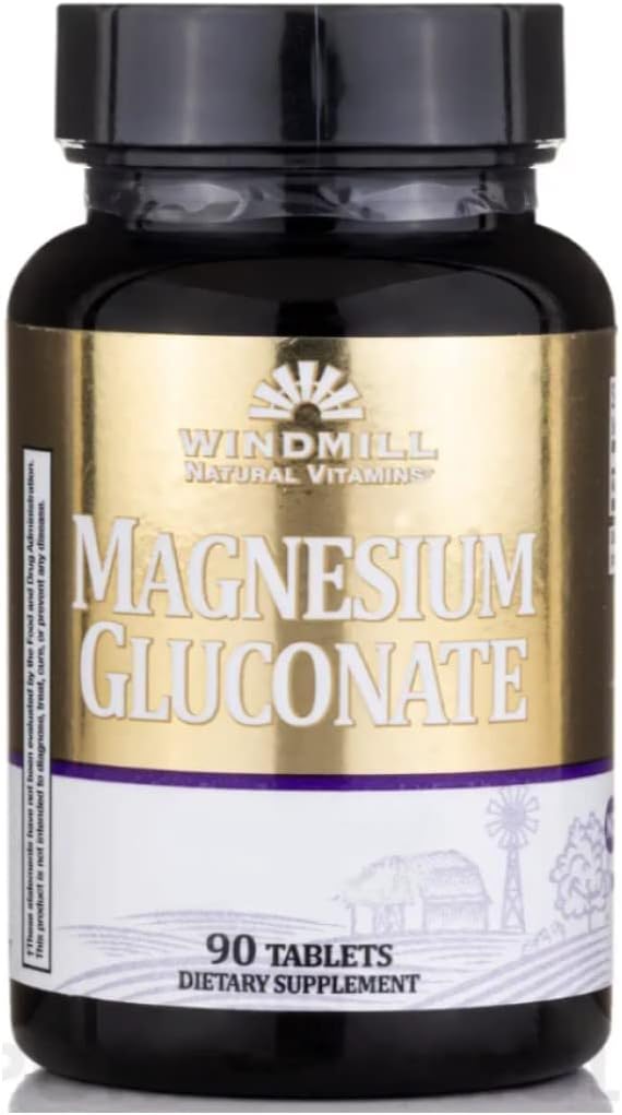 Magnesium Gluconate 90 Tab-Dari Windmill (2Pk)