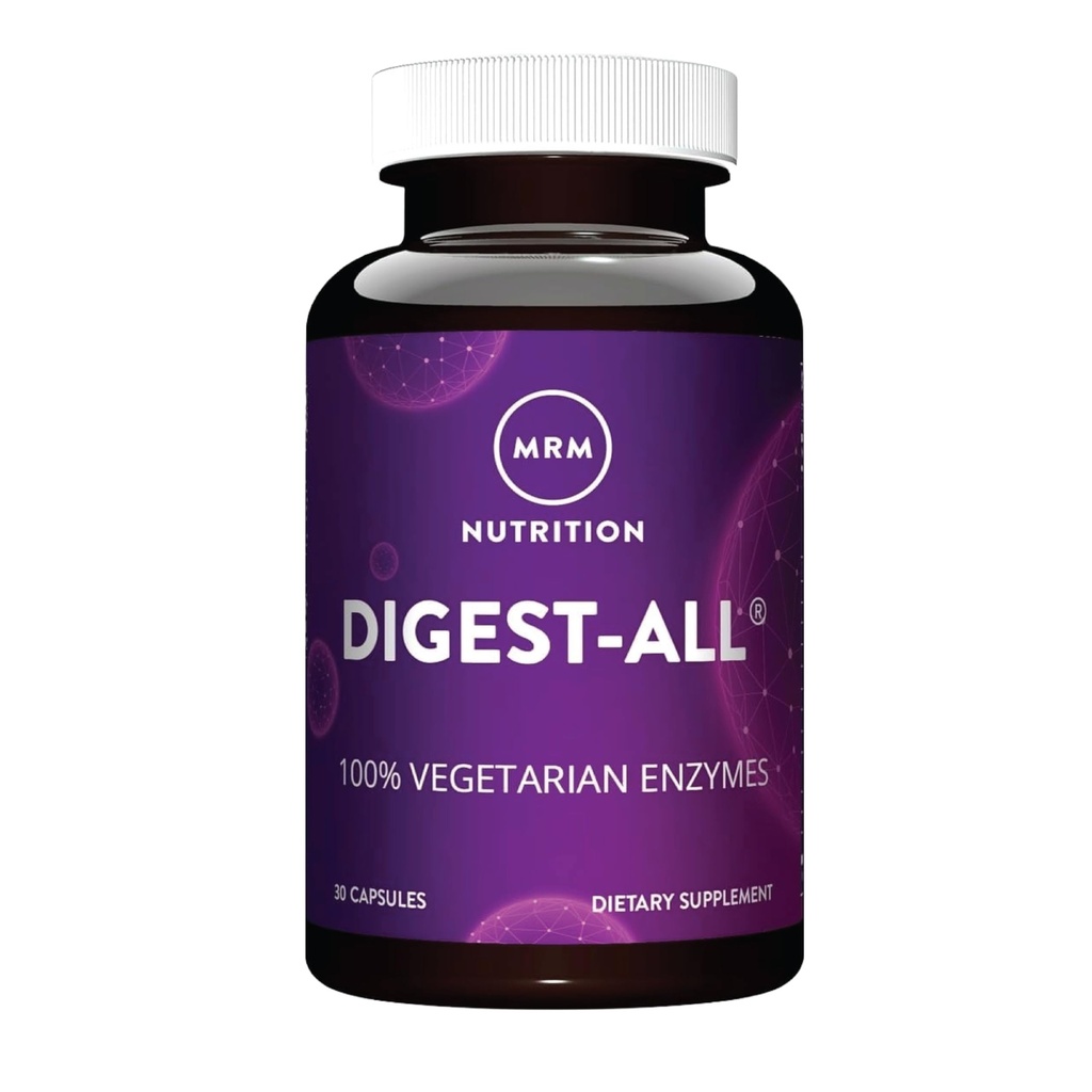MRM Nutrition DigestEach ® 124; Digetical Enzymes 12.4; Menimbulkan pencernaan dan penyerapan; Lactase + Amylase + Lipase 124; Mei membantu dengan bloating dan gas 124; 100% Vegetarian 124; Gluten- Free 124; 15 porsi
