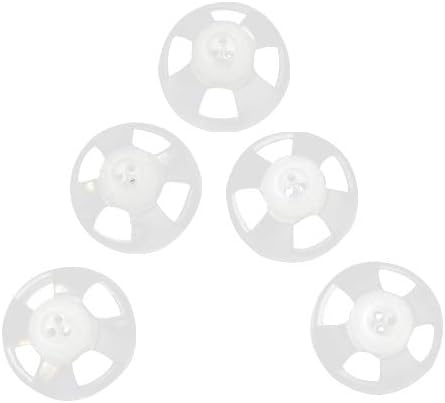 Hearing Aid Ear Piece Open Domes 6mm 5- Pack Comfortable PSAP (Personal Sound Amplifier Product) Kit Ear Tips Invisible, Perfect for Open Air (Open fit), kecuali RIC