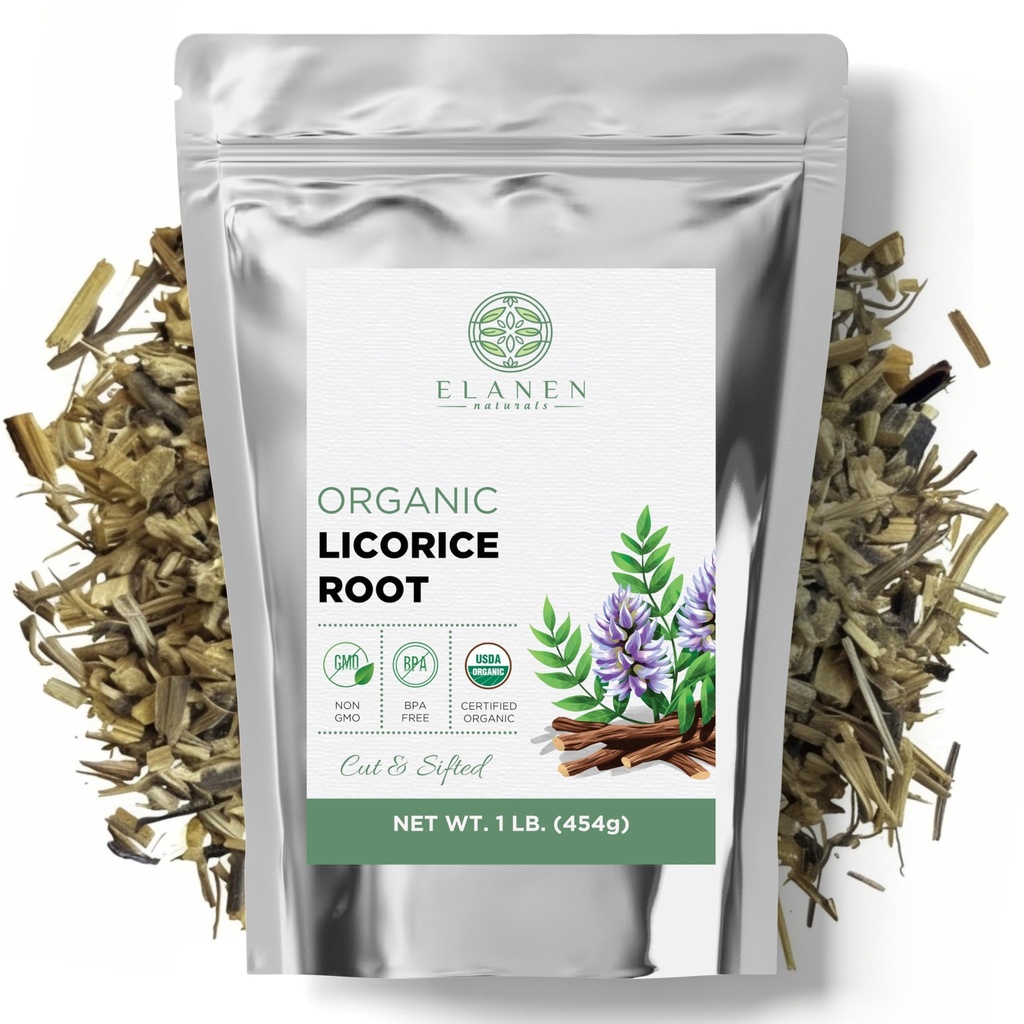 Elanen Organic Licorice Root 1 Ib.