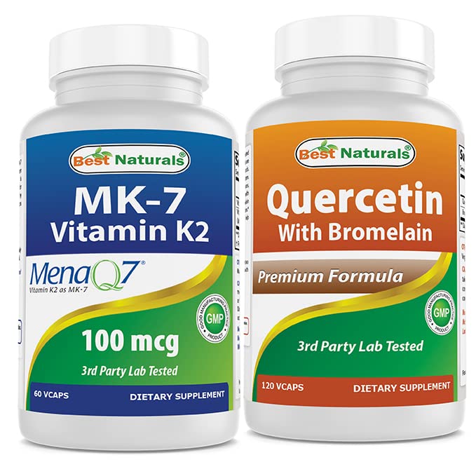 Terbaik Icarals MK-7 100 mcg & Quercetin dengan Bromelain