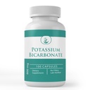 Murni Bahan Potasium Bikarbonat Asli (100 Capsules) Selalu Murni, Tidak Ada Addonist atau Filler, Lab Verifikasi