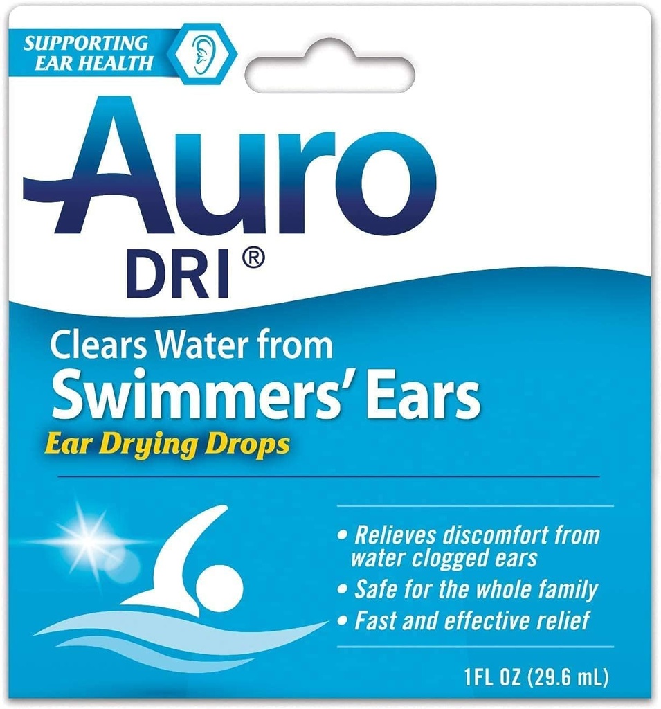 Auro- Dri Ear Water- Drying Aid 1 oz (Paket 5)