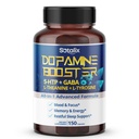 5- HTP + GABA dengan L- Theanine + L-Tyrosine - Mood & Focus, Memory & Energy, Revelful Sleep Dukungan - USA Made & Tested (Suply 150day (Pack of 1)))