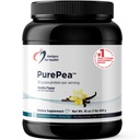 Desain untuk Kesehatan PurePea - 20g Vegan Protein Pea, Persediaan Mix Mix, Vanilla (15 Hamba / 450g)