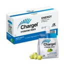 Chargel White Grape, Caffeine- Free Instant Energy Gel Running, Bilking, Workout, Hiking Essentials for Women, Gifts for Runners - Carbs Vitamin, Gluten Free - Pack of 6 Gels - 6.35oz Masing-masing