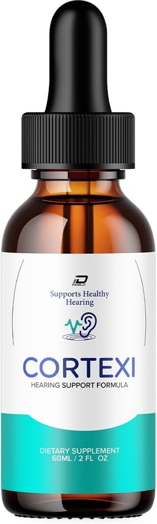 Cortexi Tinnitus Ear Drops - Cortexi 24, Cortexi Liquid Drops, Cortexi Review, Cortexi Drops for Ear Relief (1 Pack - 60 ML)