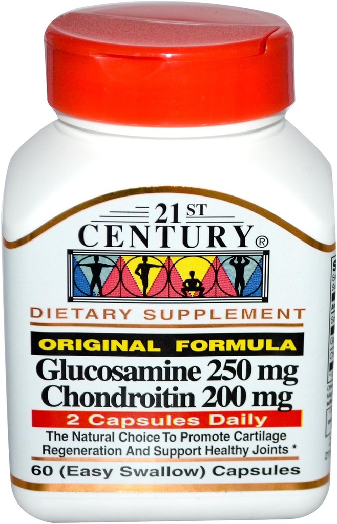 Abad 21 Glucosamine Chondoitrin Original Formula 60 Capsules