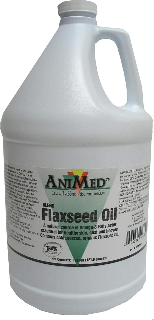 Minyak Benih Flax Flammed.