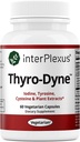 InterPlexus Thyro- Dyne - Iodin, Tyrosine & Plant Extracts for Thyroid Support-- Gluten Free, Dairy Free, Soy Free - 60 Capsules (30 Pelayan)