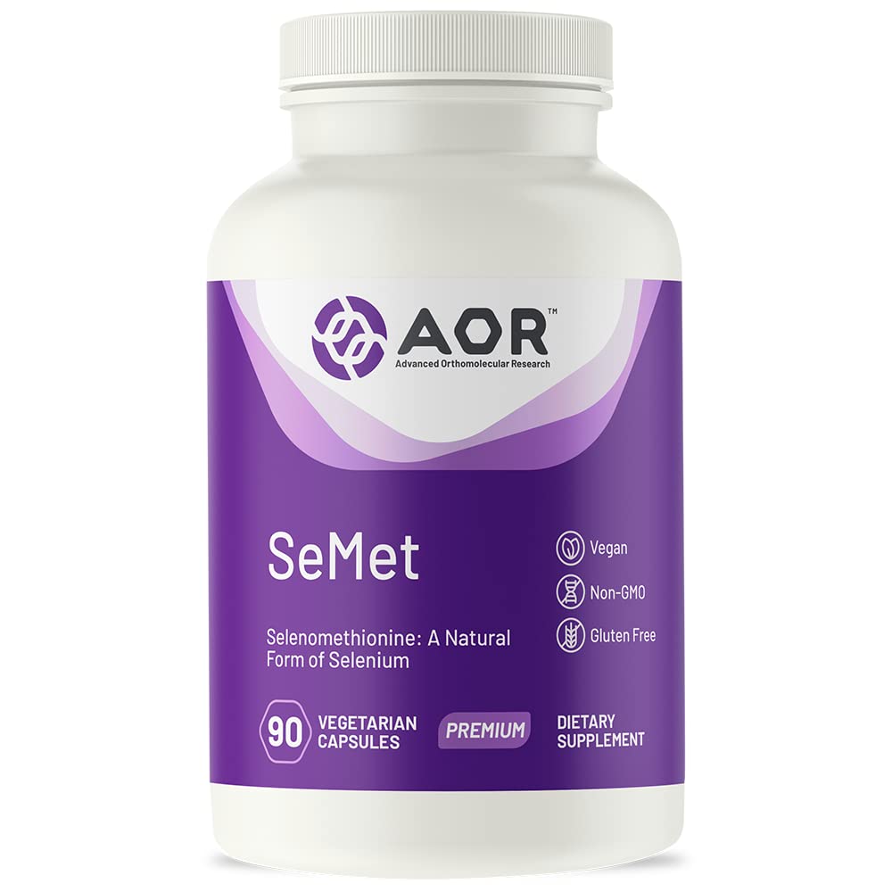 ATOR, SeMet, Selenomethionine a Natural Form of Selenium, Dupport Normal Cell Growth and Development, Promotes Imunity, Mineral Supplemen, 90 Kapsul (90 Pelayan)