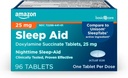 Tablets Bantuan Perawatan Malam, Doxylamine Succinate 25 mg, 96 Count