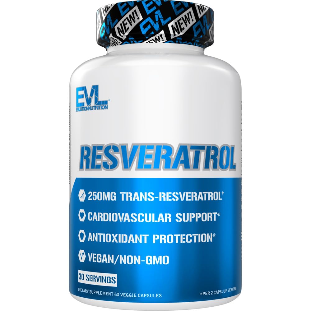 Pengungkapan Anti Aging Trans Resveratrol Tambahan Nutres Super Antioksidant Tambahan dengan 250mg Transder Resveratrol dari Reveratrol 500mg Jepang Knotweed Extract for Imune and Heart Health