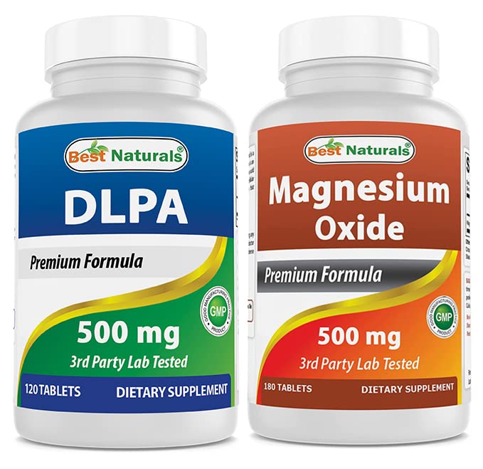 Terbaik DLPA 500 mg & Magnesium Oxide 500 mg