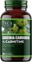 INCA MASTER TEA - 1600mg Garcinia Kamboja & L- Carnitine Complex - Belly Fat Burner for Women & Men - 120 High Potency Diet Pills - Fast Acting Best Hunger Suppresan untuk Kebugaran Anda