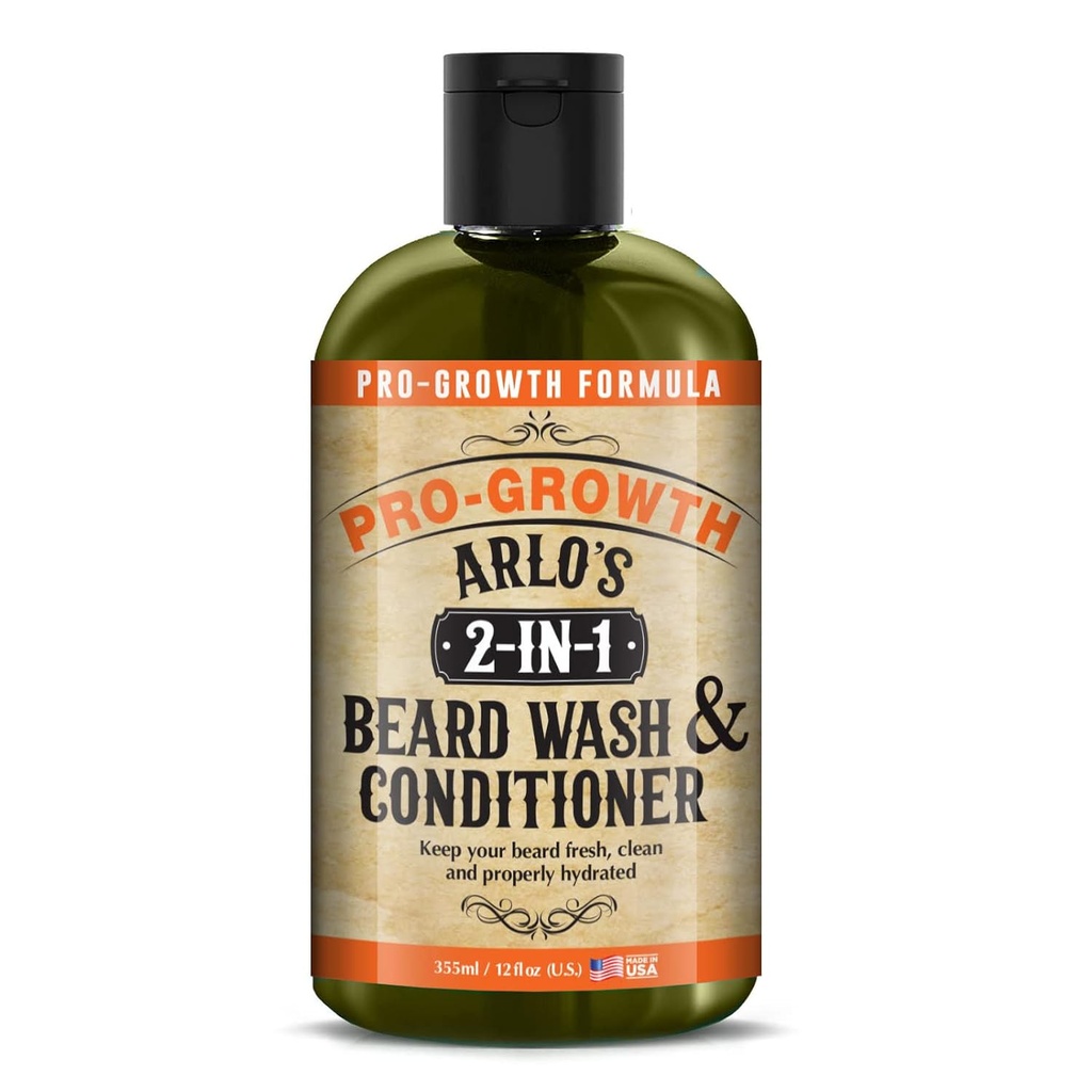 Arlo 's 2-in-1 Beard Wash dan conditioner 12 oz.