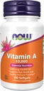 Vitamin A 10.000 IU, 100 Sgels by Now Foods (Paket 3)