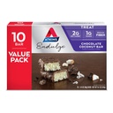 Atkins Endulge Chocolate Coconut Bar, Favorit Dessert, High in Fiber, 1g Sugar, 10 Count