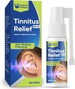 TUHIMO Tinnitus Réliet untuk Telinga Berdering, Perlakuan Efek Alam Tinnitus Semburan, 30mlBlue
