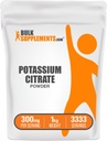 LockSuplements.com Potrate Powder - untuk Dukungan Hidration, Mineral Suplemen, Potasium 999mg - Gluten Bebas, 300mg per Serving, 1kg (2.2 Ibs) (Paket 1)