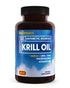 BioEmblem Antarctic Krill Oil Suplemen 124; 10000mg 124; Omega-3 Oil dengan Tingkat Tinggi EPA + DHA, Astaxanthin, dan Phospholipids 124; No Fishy Aftertaste 124; 60- Count NN-GMO Softgels