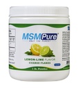 KALA HEALTH MSMPure Lime Flavored Coass MSM Powder - US-made MSM untuk Kesehatan Gabungan, Penampilan Skin, dan Dukungan Rambut & Nail - 1 Ibb, Sulfur Organik