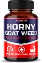 Horny Goat Weed Suplemen dengan L- Arginine Tribulus Terrestris Maca Root Tongkat Ali - Pria Energi, Kekuatan dan Memori Dukungan (90 Cacah (Paket 1))