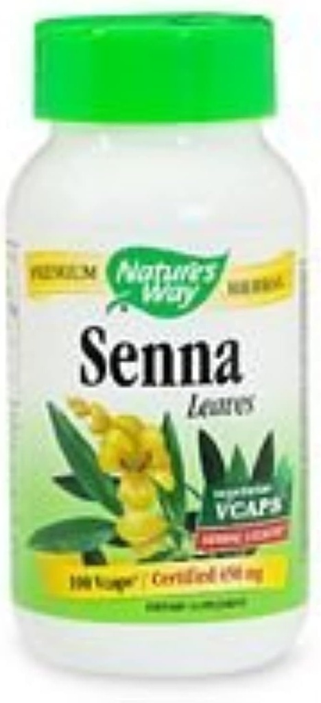 NATURE 'S WAY SENNA LEAVE, 100 VCAP (pak 4)
