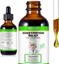 Relief Konstitasi Cat, 2 Fl Oz Pelepasan Sembelit untuk Cat, Laxative, Pelepasan Sembelit Cat, Stool Softer, Supports Digetical Health
