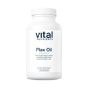 Nutrients Vital Flax Seed Oil 3000mg 124; Cold Menekan Flax Oil dengan konsentrasi tinggi ALA untuk Kesehatan Jantung *