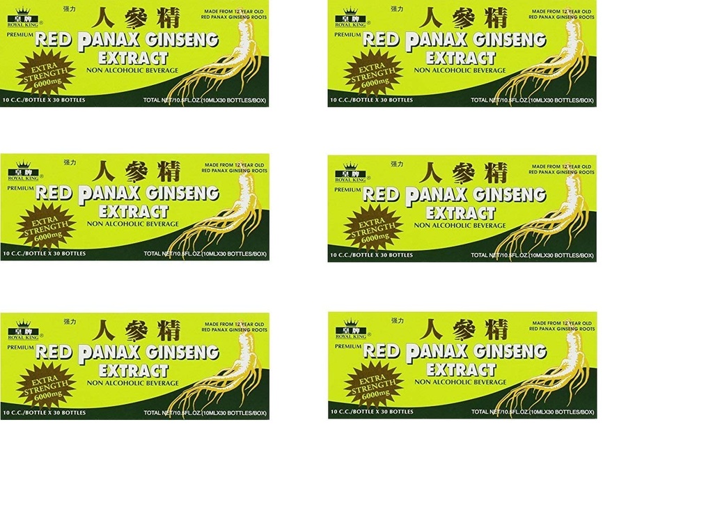 Raja Merah Panax Ginseng 30 / 10 6000mg (6 Kotak)