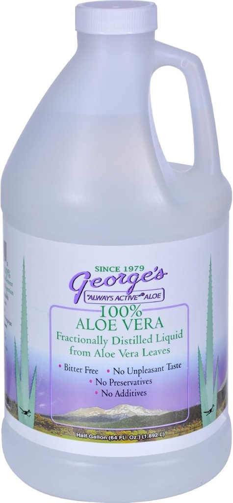 Georges Aloe Vera - secara fracally Dilered Liquid - Bitter Free