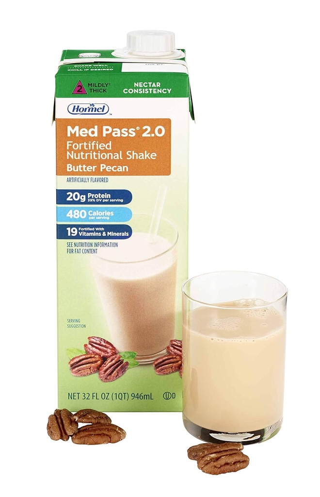 Med Pass 2.0 Butter Pecan Flavor 32 oz. Kotak Siap digunakan, 46463 - Dijual oleh: Pack of One