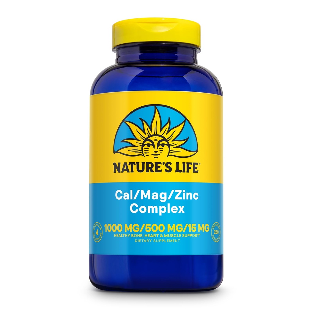 Nature 's Life Cal Mag Zinc Complex 124; 250 ct