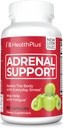 Health Plus Adrenal Cleanse Ashwagandha Capsules for Adrenal Fungsi dan Dukungan Antioksidant dan Bantuan Stress, 90 Kapsul