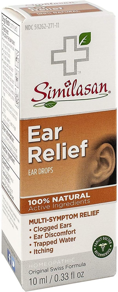 Irilasan Earache Relief Ear Drops 10 mL (3 pack)